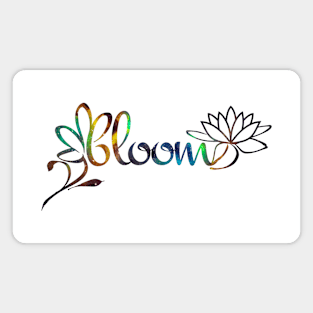 Bloom Logo Nebula Magnet